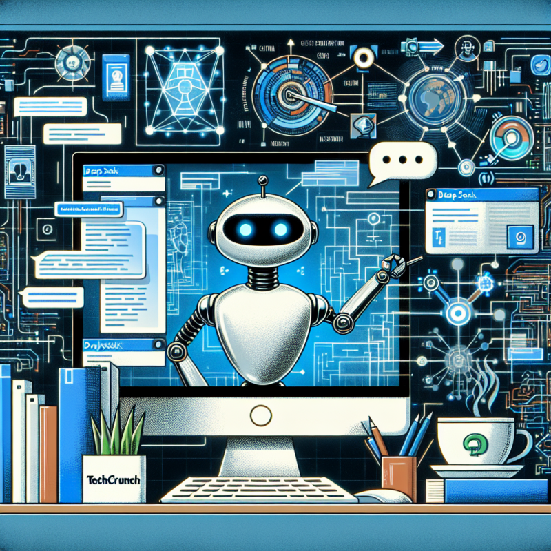 Illustration of Pourquoi le nouveau modèle d'IA de DeepSeek se prend pour ChatGPT | TechCrunch