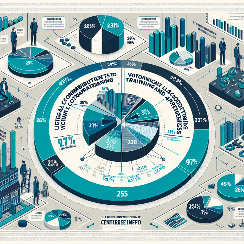 Illustration of Répartition des contributions légales à la formation professionnelle et à l'alternance au titre de 2025 - Centre Inffo
