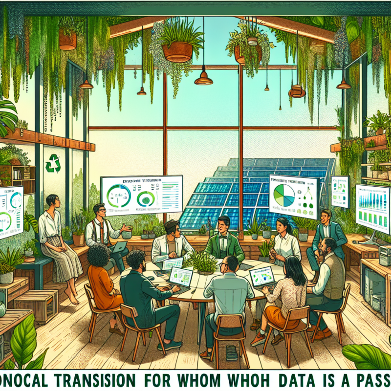 Illustration of Transition écologique : des pionniers pour qui la data, c’est un dada !