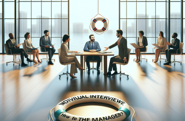 Illustration of Entretiens individuels : comment voler au secours des managers ?