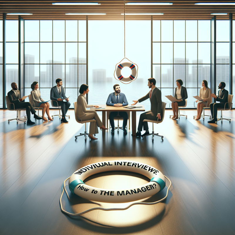 Illustration of Entretiens individuels : comment voler au secours des managers ?