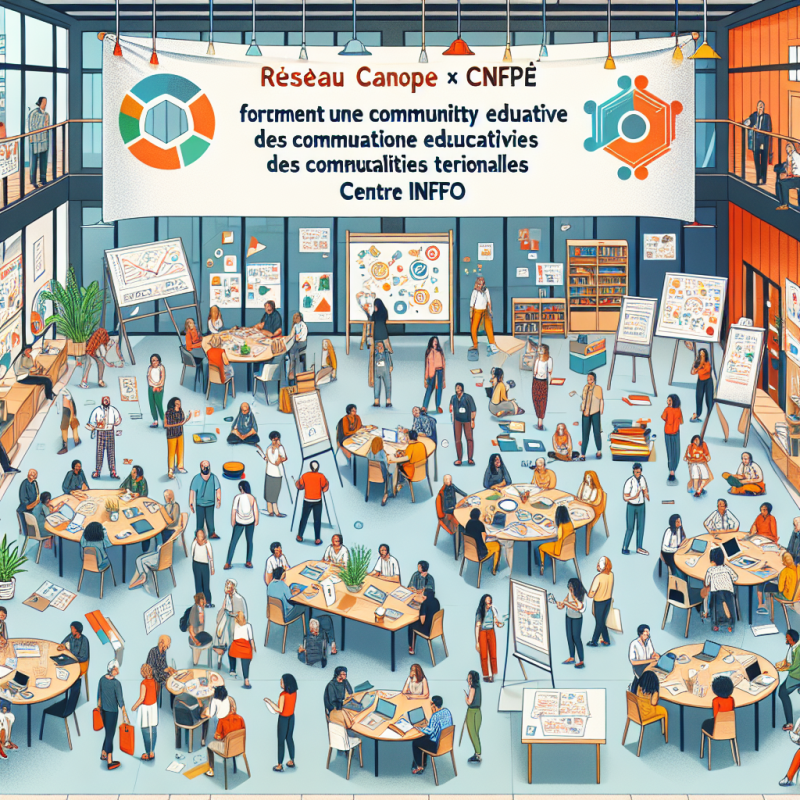 Illustration of Réseau Canopé et CNFPT forment une communauté éducative des collectivités territoriales - Centre Inffo