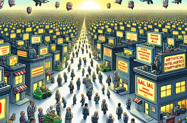 Illustration of Les startups de représentants de ventes en IA explosent. Alors pourquoi les VC sont-ils méfiants? | TechCrunch
