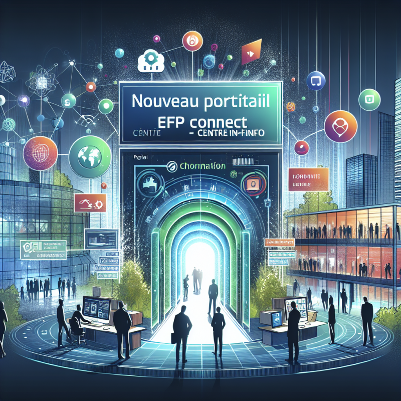 Illustration of Nouveau portail EFP Connect - Centre Inffo