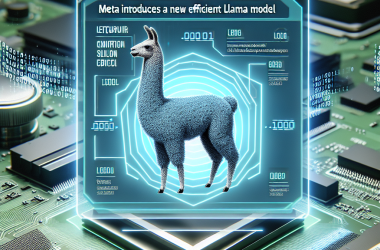 Illustration of Meta présente un nouveau modèle Llama plus efficace | TechCrunch