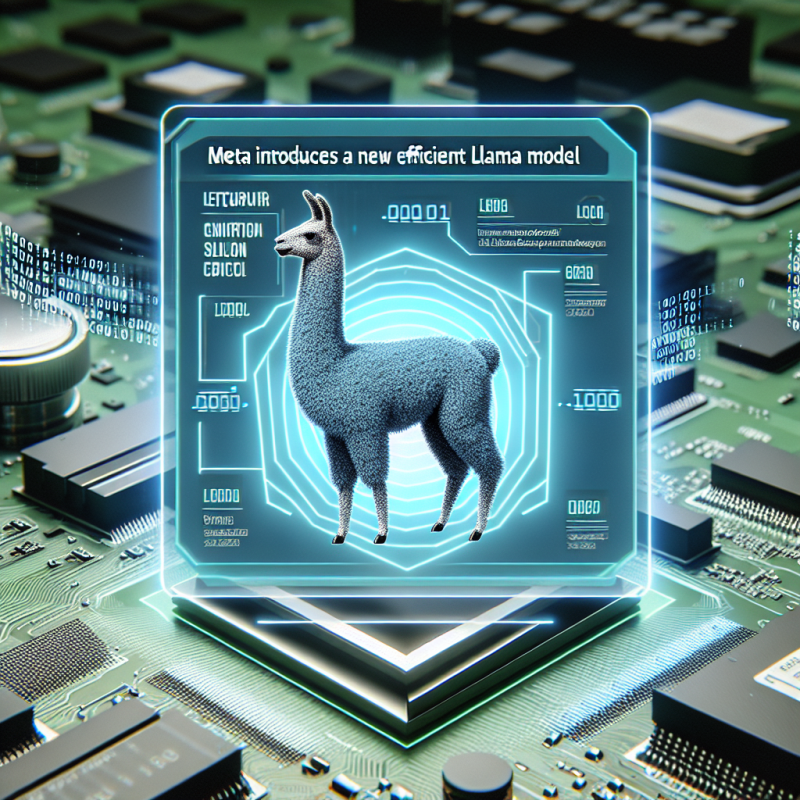 Illustration of Meta présente un nouveau modèle Llama plus efficace | TechCrunch