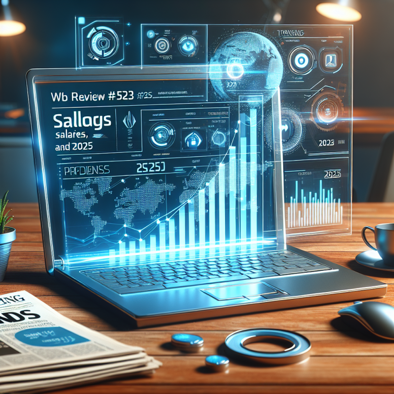 Illustration of Revue du web #523 : tendances 2025, salaires et 2025