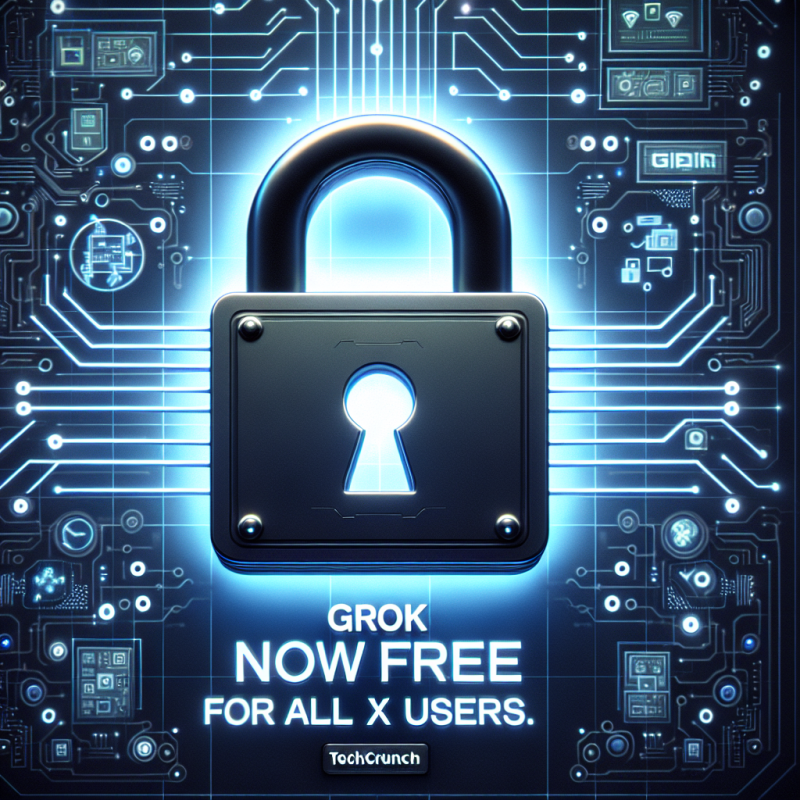 Illustration of Grok est désormais gratuit pour tous les utilisateurs de X | TechCrunch