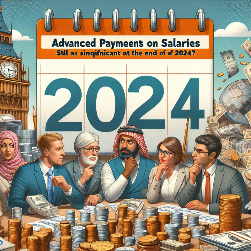 Illustration of Acomptes sur salaires : toujours aussi importants fin 2024 ?