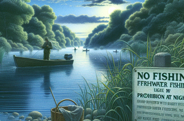 Illustration of Le droit de pêche en eau douce (8) : prohibitions et interdictions de pêche la nuit