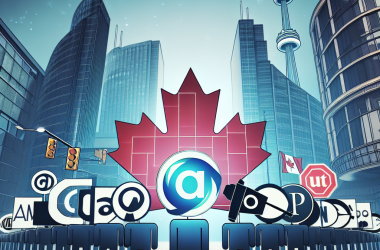 Illustration of Des entreprises de presse canadiennes poursuivent OpenAI | TechCrunch