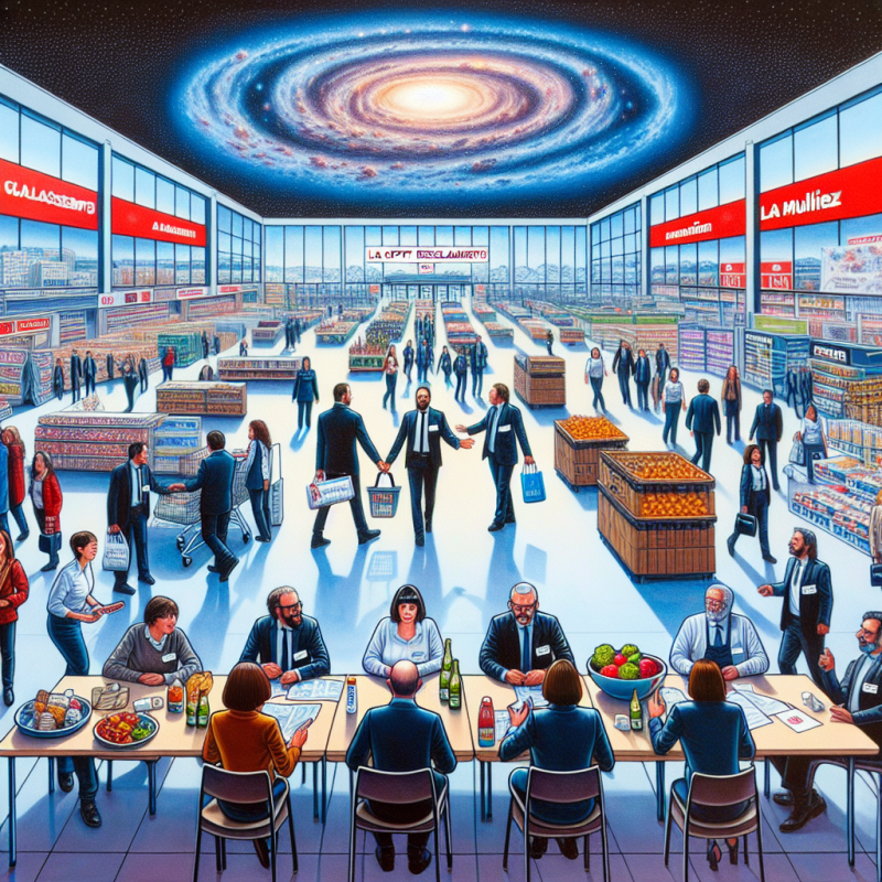 Illustration of Plan social chez Auchan: la CFDT appelle à des reclassements dans la galaxie Mulliez