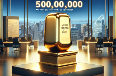 Illustration of Qui savait qu'on pourrait atteindre une valorisation de 500 millions de dollars sans lancer de produit ?