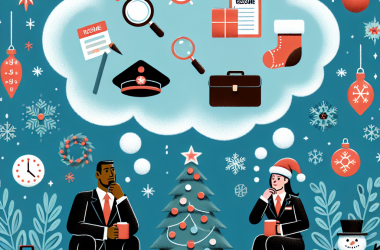 Illustration of 5 questions que les recruteurs et les RH se posent à Noël
