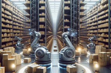 Illustration of Les robots d'Exotec repoussent les murs des entrepôts logistiques