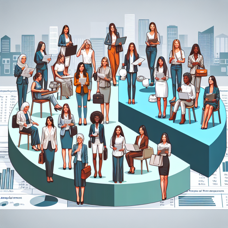 Illustration of Plus des trois quarts des salariés à temps partiel sont des femmes