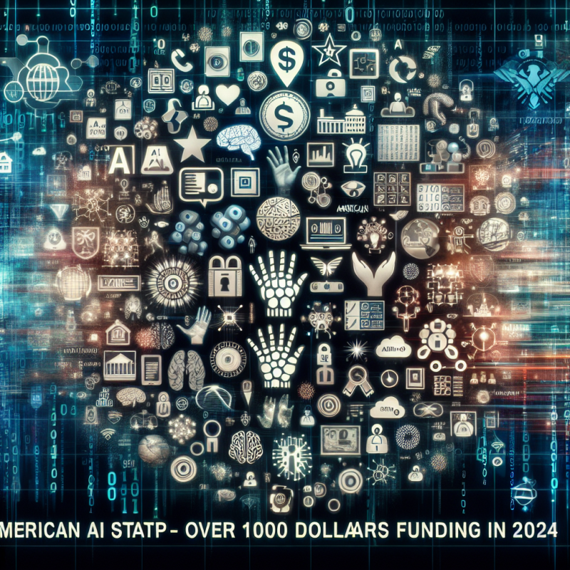 Illustration of Voici la liste de 49 startups américaines en Intelligence Artificielle ayant levé 100 millions de dollars ou plus en 2024 | TechCrunch