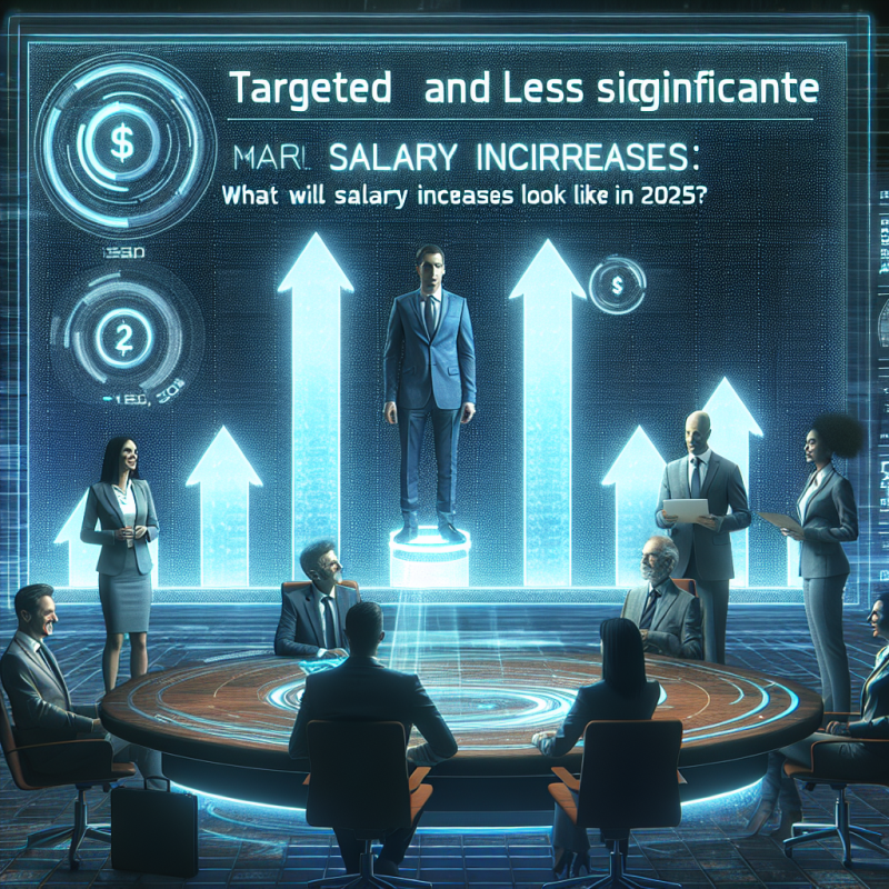 Illustration of Ciblées et moins importantes: quel sera le niveau des augmentations salariales en 2025?