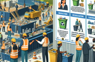 Illustration of BTP : comment aider les entreprises à respecter la réglementation en matière de déchets ?
