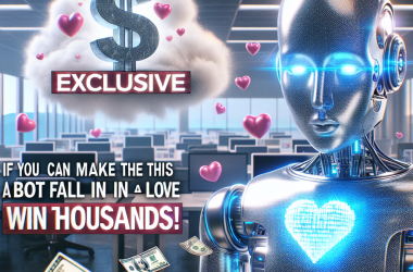 Illustration of Exclusif: Si vous arrivez à faire tomber ce bot IA amoureux, vous pourriez gagner des milliers de dollars