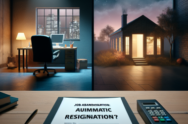 Illustration of Abandon de poste : démission automatique ?