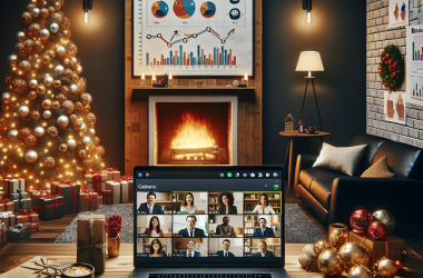 Illustration of Revue du web #522 : Noël, management et télétravail