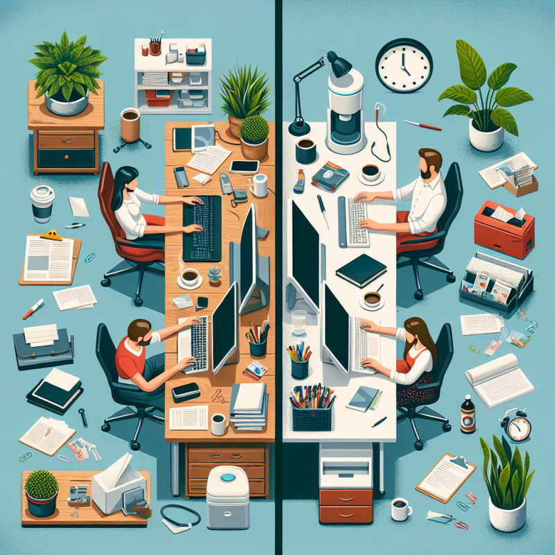 Illustration of Le télétravail, stop ou encore ?