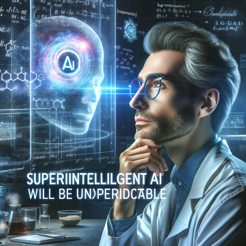 Illustration of Le co-fondateur d'OpenAI, Ilya Sutskever, pense que l'IA superintelligente sera 'imprévisible' | TechCrunch
