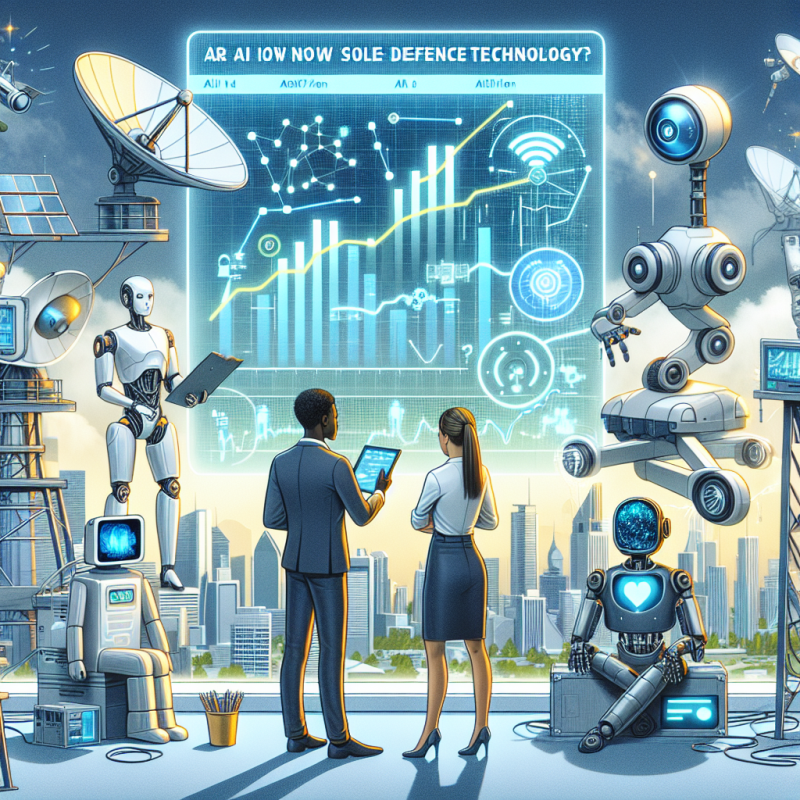 Illustration of Les entreprises IA sont-elles maintenant uniquement de la technologie de défense?