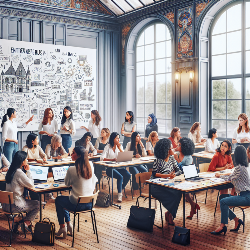 Illustration of Saint-Denis veut doubler le nombre de femmes formées à l’entrepreneuriat