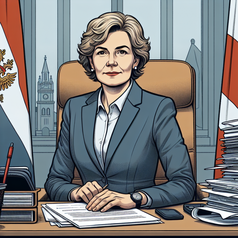 Illustration of Catherine Vautrin nommée ministre du travail