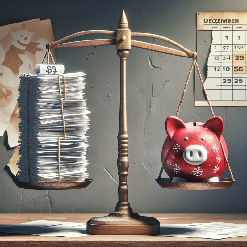 Illustration of Dépenses professionnelles : poids sur le budget de fin d'année ?