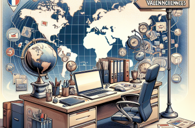 Illustration of Lyreco, un groupe mondial de produits et services de bureaux né à Valenciennes