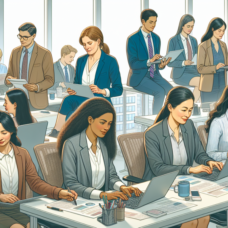 Illustration of Plus des trois quarts des salariés à temps partiel sont des femmes