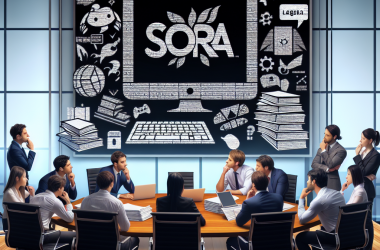 Illustration of Il semble qu'OpenAI ait entrainé Sora à partir de contenu de jeux vidéo — et des experts juridiques disent que cela pourrait poser un problème | TechCrunch