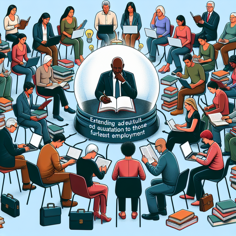 Illustration of La formation des adultes au défi des plus éloignés de l’emploi - Centre Inffo