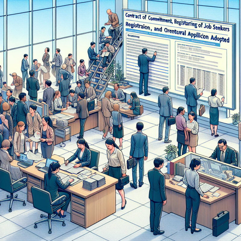 Illustration of Contrat d’engagement, inscription et orientation des demandeurs d’emploi : des applications réglementaires adoptées - Centre Inffo