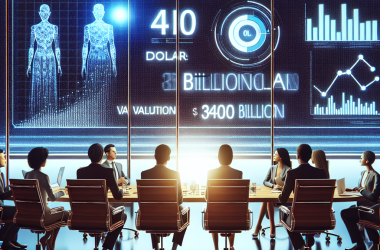 Illustration of OpenAI serait en pourparlers pour lever 40 milliards de dollars pour une valorisation de 340 milliards de dollars