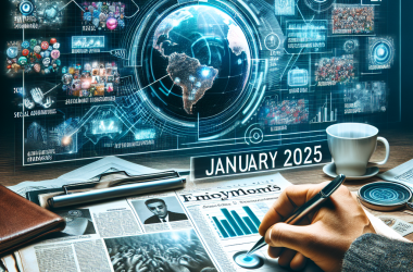 Illustration of Veille sociale Janvier 2025