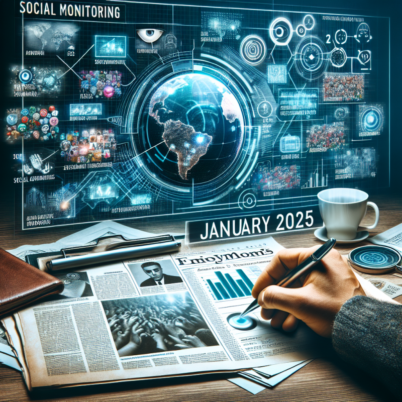 Illustration of Veille sociale Janvier 2025