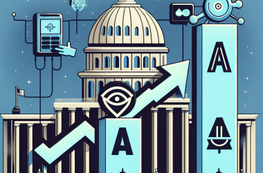 Illustration of Les entreprises d'IA ont augmenté leurs dépenses de lobbying fédéral en 2024 face à l'incertitude réglementaire | TechCrunch