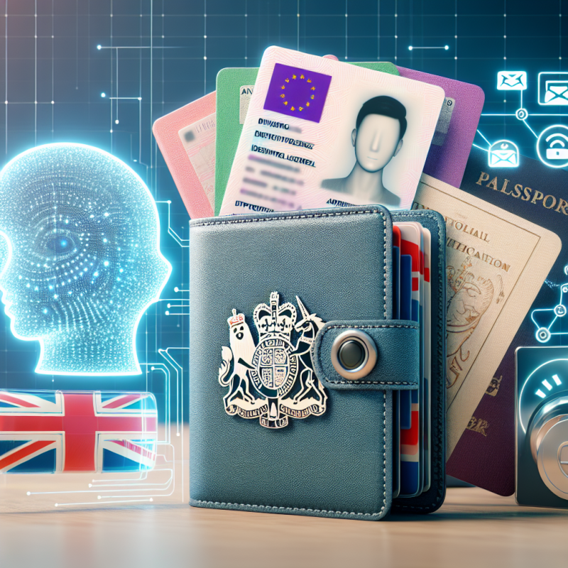Illustration of Le Royaume-Uni prévoit un "portefeuille numérique" pour les permis de conduire et autres documents d'identité, ainsi qu'un chatbot alimenté par OpenAI | TechCrunch