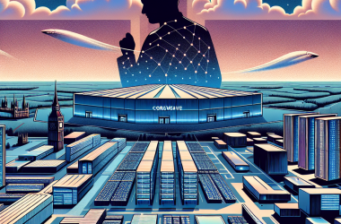Illustration of CoreWeave, fournisseur d'informatique AI de 19 milliards de dollars, ouvre ses premiers centres de données internationaux au Royaume-Uni | TechCrunch