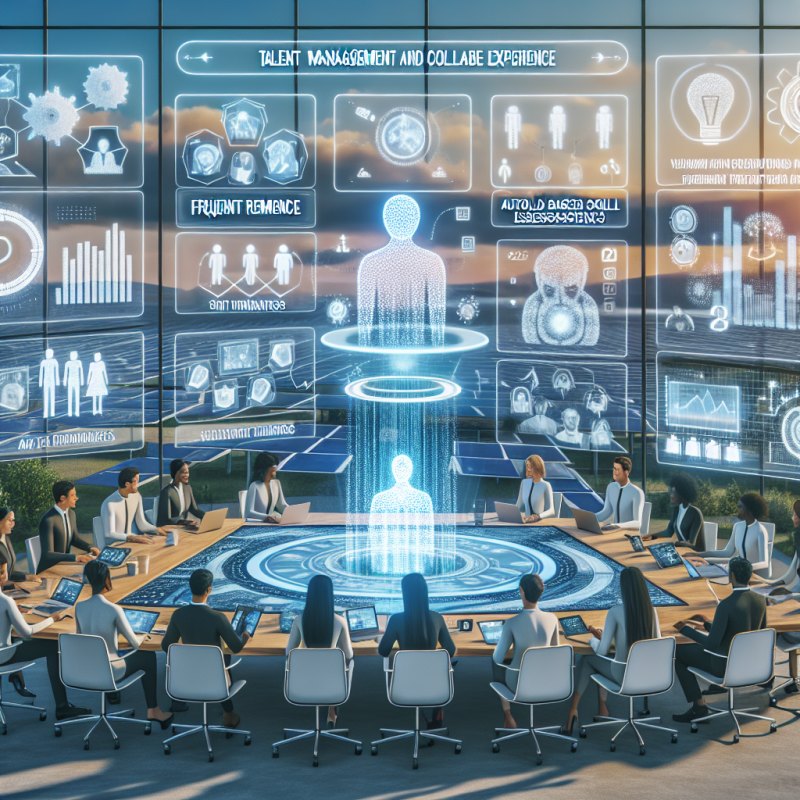 Illustration of Gestion des talents, tendances 2025 et expérience collaborateur