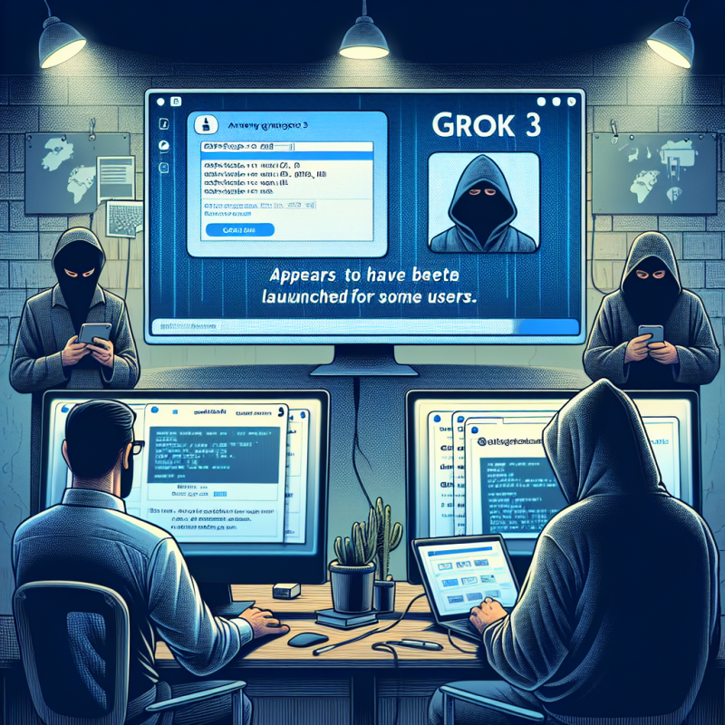 Illustration of Grok 3 semble avoir été mis en ligne pour certains utilisateurs | TechCrunch