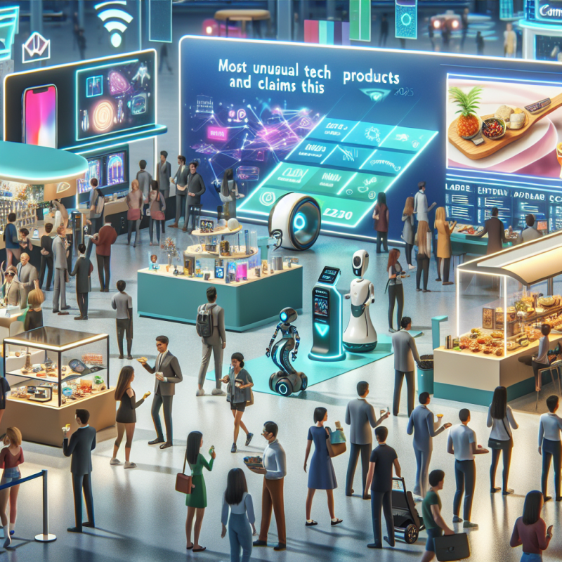 Illustration of CES 2025 : Les produits tech les plus insolites et les affirmations de l'événement cette année | TechCrunch