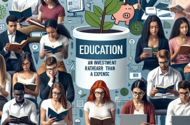 Illustration of « La formation, investissement plutôt que dépense » (Audrey Guidez) - Centre Inffo