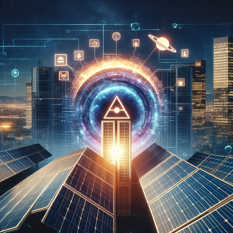 Illustration of Stargate utilisera des panneaux solaires et des batteries pour alimenter une entreprise d'IA d'une valeur de 100 milliards de dollars | TechCrunch
