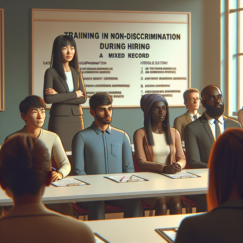 Illustration of La formation à la non-discrimination à l’embauche, un bilan en demi-teinte - Centre Inffo