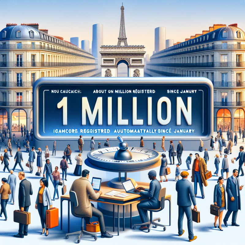 Illustration of France Travail : environ un million de personnes inscrites automatiquement depuis janvier